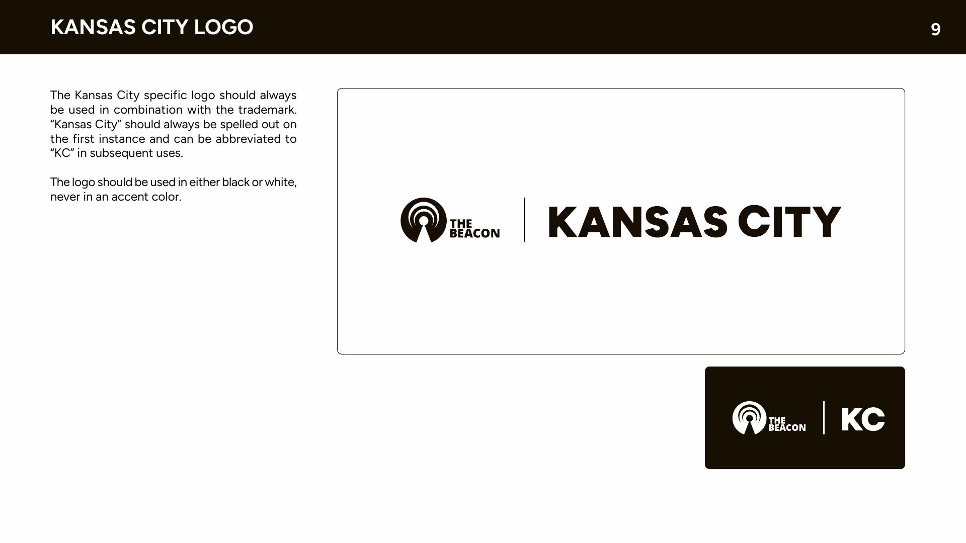 Kansas City regional logo lockup guidance