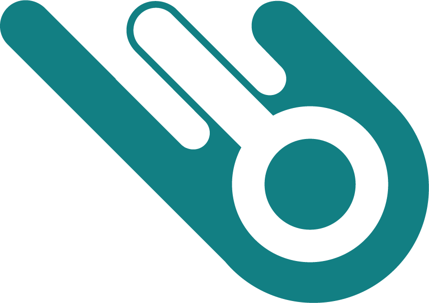 HIR symbol in teal