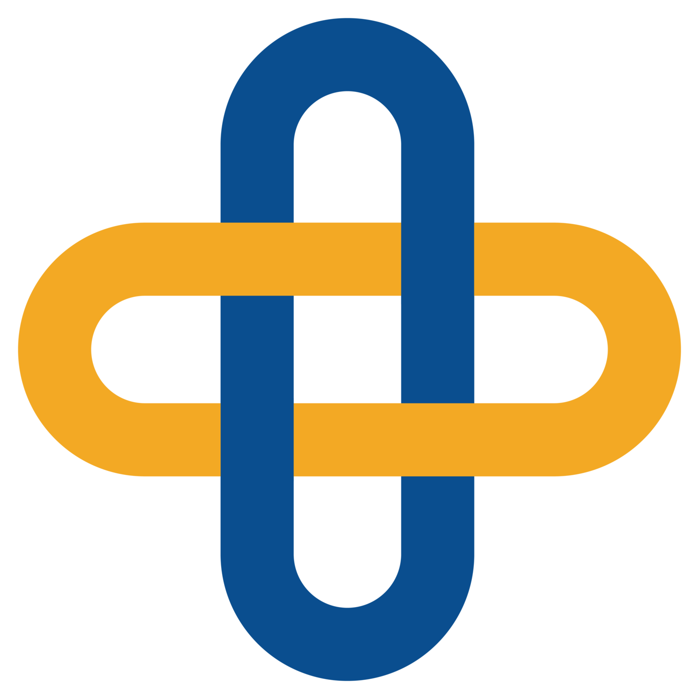 Round 1 concept — interlocking forms
